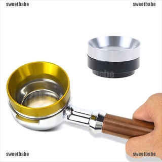 (sweetbabe)53mm Stainless Steel Intelligent Dosing Ring Brewing Bowl Coffee For Make Coffee