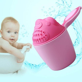 Baby Shower Shampoo Cup Kids Cartoon Bear Bathing Cup