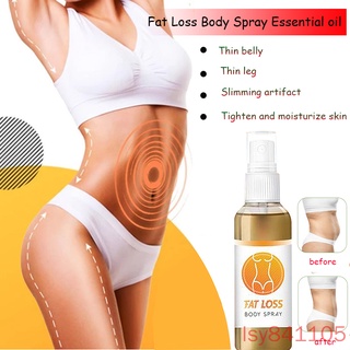 Slimming Spray Essential oil Spray Organic for Body Knee Buttocks Abdomen Belly Fat Burner Fast Fat Burning