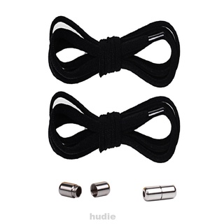 2pairs/pack Gift Elastic Lazy Trainers Metal Hardware Sneaker Accessories Shoe Lace
