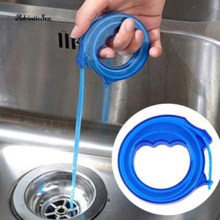 Flexible Barbed Drain Sink Snake Cleaner Clog Hair Remover (1)