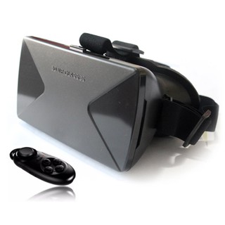 3D Virtual Reality VR Google Cardboard Glasses Free Bluetooth Gamepad Controller