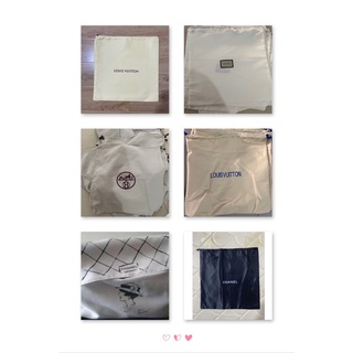 In stock women bag HANNAH HONG dustbag L.V Gucci Chanel dust bag 35cmX35cm fashion dustbags branded
