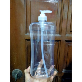 1 liter (1000ml) plastic bottle pump