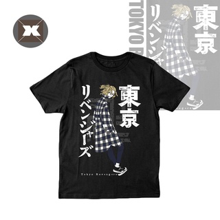 Tokyo Revengers T-shirt Short Sleeve Mikey Graphic Tops Casual Loose Tee Shirt Tokyo Manji Gang Plus Size Gift Anime