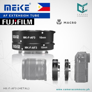 Meike MK-F-AF3 Metal Auto Focus Macro Extension Tube for Fujifilm Cameras (1)
