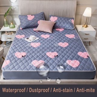 Waterproof Mattress Protector Single / Super single / Queen / King Size Fitted Bedsheet Ready Stock