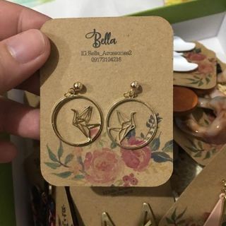 Personalized Earring Display Cards Logo/Name Souvenir (6)