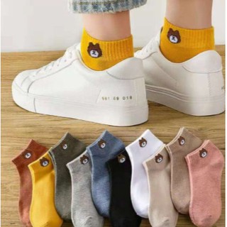 【Queen】Japanese Bear Design Colorful Socks shoes
