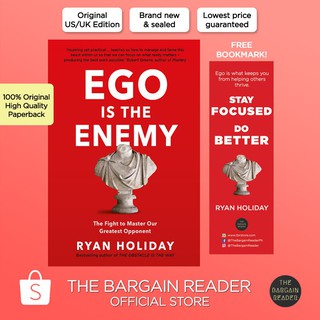 Ready stock Ego Is the Enemy (Original UK Edition): The Fight To Master Our Greatest Opponent by Rya