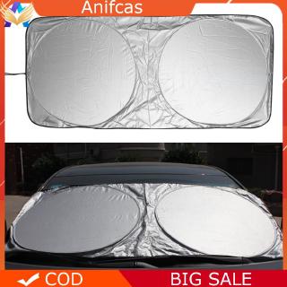 COD✚Front Rear Windshield Car Window Foldable Shade Shield Cover Visor UV Block Sunshade