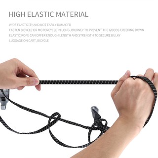 72cm Durable Bike Bicycle Hook Tie Bungee Elastic Cord Luggage Strap Rope (2)