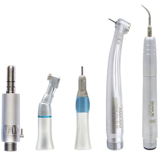 Dental handpiece student dentist kit high speed turbine low speed set EX-203 pana max handpiece As2000 air scaler