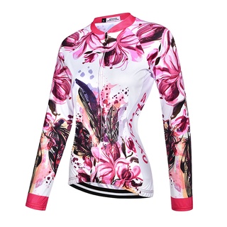bicycle accessories☍۩SPAFLYKO【In Stock】NEW Women's Long Sleeve Cycling Jersey Set NEW BIG SALE Women (4)