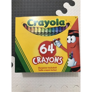Ready Stock/☂Crayola 64 Crayons with Sharpener (See details below)