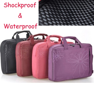 12 14 15 15.6 Inch Waterproof Shockproof Nylon Laptop Notebook Tablet Bag Bags Case sleeve Messenger