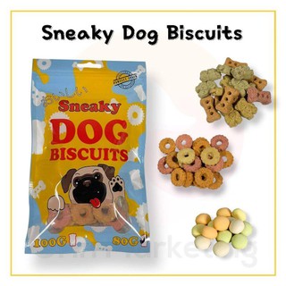 PET FOODCAT TREATS◐Sneaky Dog Biscuits 80grams Dog Cat biscuits