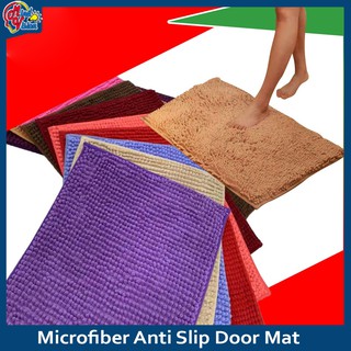 Microfiber Anti Slip Door Mat 1pc Be Delivered Random Color