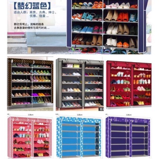 shoe rack High Quality 6 Layer Double Capasity Shoe Rack Storage And Organizer