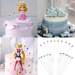 ️Ready Stock️ 5pcs/set Little Star Cake Topper Happy Birthday Cake Topper Birthday Cake Decoration