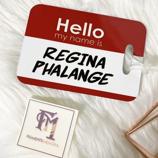 FM | Friends TV Show (Regina Phalange) Aluminum Luggage Tag