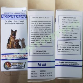 Proticure Ear Drop 15ml