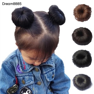 Hair Bun Hairpiece Wavy Curly Messy Donut Chignons