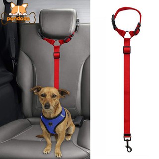 Pet Dog Seat Belt Strap Car Headrest Restraint Adjustable Safety Leads Vehicle Seatbelt Harness