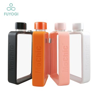 FUYOGI Sports Water Bottle A5 Flat Mug Custom Portable Paper Korean Creative Plastic