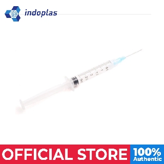 Indoplas 3cc Disposable Syringe Box of 100