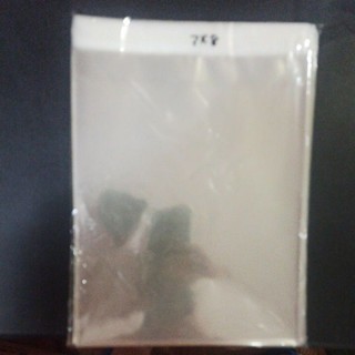 7 x 8 inch OPP Plastic with Self Adhesive Seal