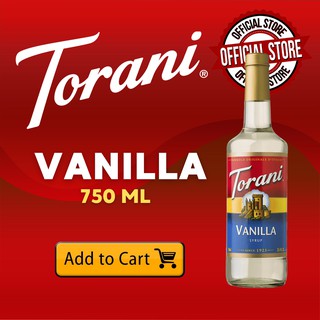 Vanilla Syrup TORANI, ALLEGRO, MONIN, SHOTT, DAVINCI, ROUTIN 1883