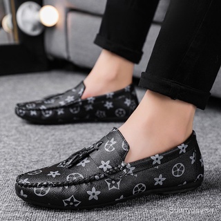 Pu Leather Men'S Shoes Loafers Men Casual Slip-On Shoes J9YG bR31