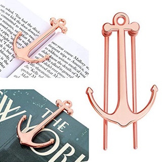 Quanyaxinxi Metal anchor bookmarks, reading bookmarks, automatic fixed bookmarks