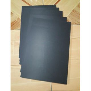 SINTRA BOARD BLACK/WHITE 5pieces 3mm/5mm A4 (211mm x 300mm)