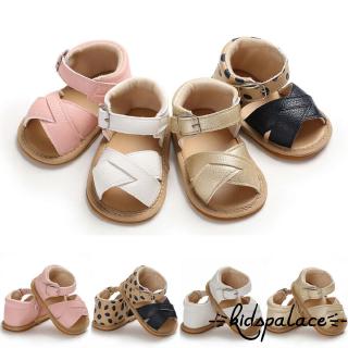 ➤♕❀❤Baby Girl Non-slip Toddler Princess Shoes Newborn Baby Summer Sandals