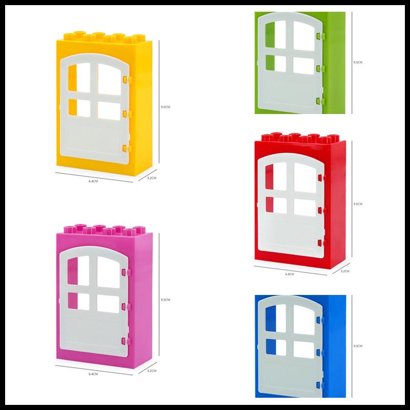 Duplo Accessories House Door Blocks Toys Compatible Lego Duplo
