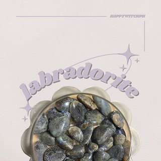 Labradorite Transformation Tumbled Crystal