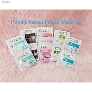 ♨Pond's Sachets 4g (Facial Foam/Scrub/Wash) 6sachets