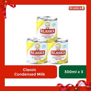 Food & Beverage■✱Alaska Classic Sweetened Condensed Filled Milk 300ml | Set of 3