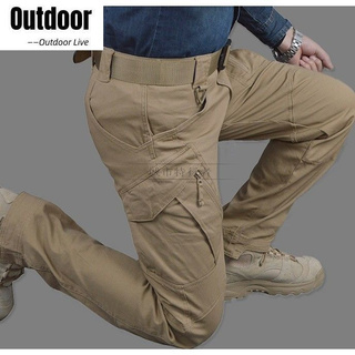 Fashion Cotton Pockets Pants IX9 Tactical Cargo Pants & Combat SWAT Pants