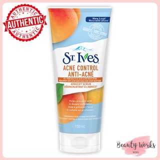 ST. IVES Acne Control Salicylic Acid Apricot Face Scrub 170g