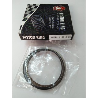 PISTON RING XRM/ MIO/ C100 0.25/ 0.50/ 0.75/ STD
