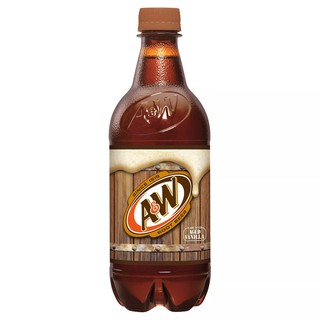 A&W Root Beer Soda Bottle, 591ml