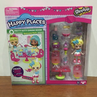 Shopkins happy places pretty kitty dining room