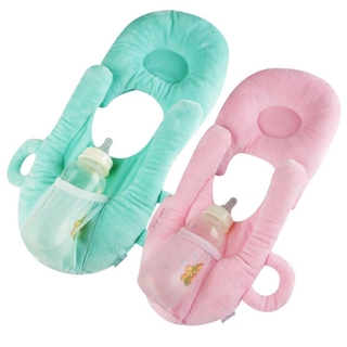 Infant Nursing Pillow Cushion Free Hand Bottle Holder Cotton Baby Milk Bottle Feeding Pillow (1)