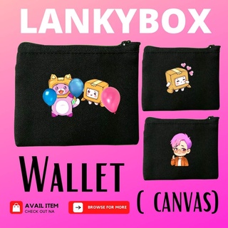 LANKYBOX Wallet (Canvas, Black)