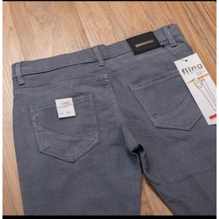 ASH GRAY and BLACK stretchable pants for men (SKINNY)
