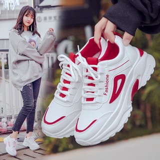 ST&SAT New Korean style sports sneakers shoes women's shoes (ADD ONE SIZE)