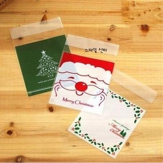 Self-adhesive Plastic Bags Biscuits Snack Baking Gift Package Bag